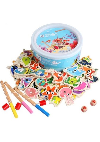 Set Manyetik Balıkçılık Oyunu Oyuncak Çocuklar Için 1 3 Yıl Çocuklar Kız Erkek Çubuk 3D Balık Bebek Eğitim Açık Eğlence & Amp; Spor Oyuncaklar | Balıkçılık Oyuncakları (Yurt Dışından)