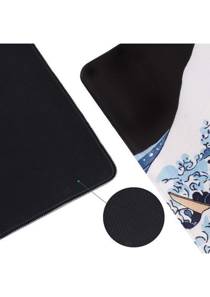 Kaymaz ve Su Geçirmez Kauçuk Tabanlı Genişletilmiş Oyun Mouse Pad'i-Bilgisayar Klavyesi ve Mouse Pad'i, 3080 cm (Yurt Dışından)