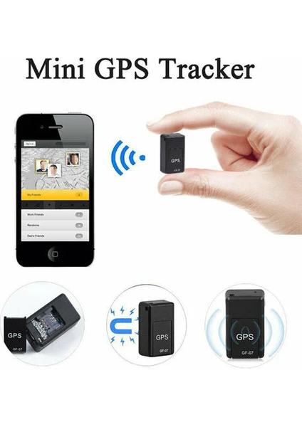 Manyetik Mini Gps Tracker Araba Çocuklar Gsm Gprs Gerçek Zamanlı Izleme Bulucu Cihazı (Yurt Dışından)