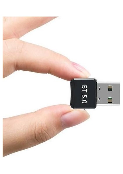 Pc Windows 7/8/10 Için Mini Bluetooth 5.0 Verici Kablosuz USB Dongle Adaptörü (Yurt Dışından)