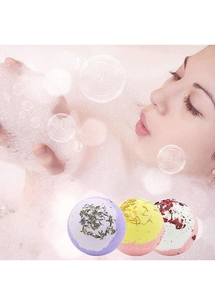 Bath Bombs,4pcs Bath Bomb Gift Set With Surprise Inside, Natural Essential Oils,perfect Compatible With Moisturize Skin & Bubble Bath & Fizzy Spa, Chr (Yurt Dışından)