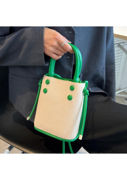 Moda Kontrast Renk Niş Mini Cep Telefon Çantası, Basit ve Batı Tarzı Elle Tutulan Tek Omuzlu Messenger Çantası (Yurt Dışından) modelleri
