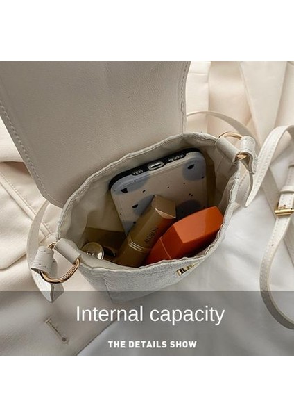 Niş Tek Omuzlu Messenger Mini Cep Telefon Çantası, Üst Düzey Moda Tüm Eşleşen Küçük Çanta (Yurt Dışından) fiyatları