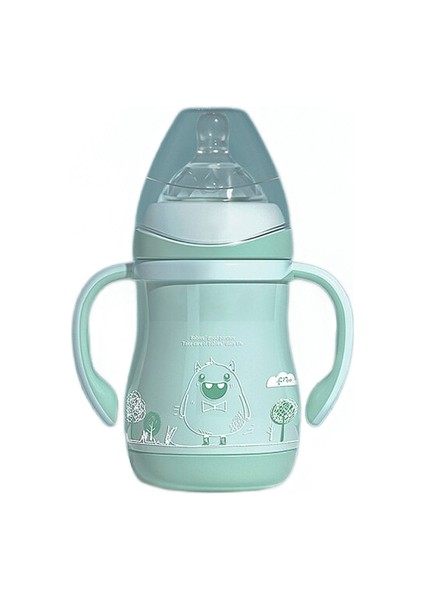 210ML Bebek Şişesi Içme Suyu Çift Amaçlı Kupası Kafası 304 Paslanmaz Çelik Malzeme Güçlü Isı Koruma Efekti No Bap | Şişeler (Yurt Dışından)