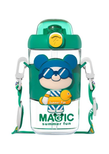 480ML Uzay Kupası Çocuklar Için Çizgi Film Deseni (Yurt Dışından)