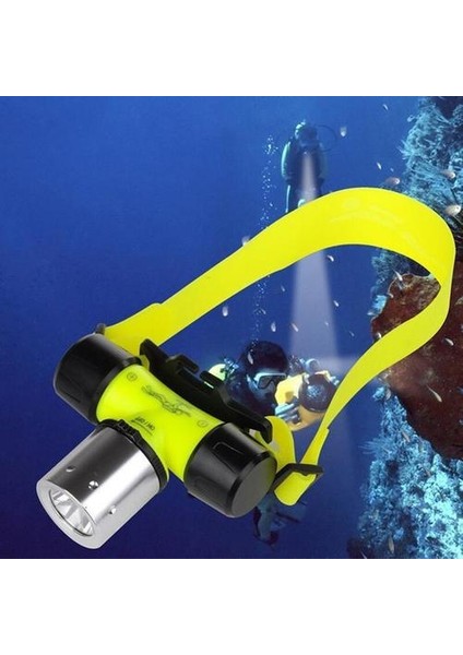 Su Geçirmez Xml T6 Dalış Yüzme Far Sualtı Far Balıkçılık Lambası Kullanımı 18650 Pil LED El Feneri | LED Far Adı | Sualtı Headlightheadlamp Fener LED (Yurt Dışından)