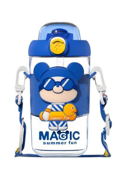 480ML Uzay Kupası Çocuklar Için Çizgi Film Deseni (Yurt Dışından)