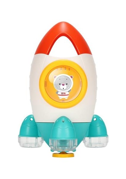 Bebek Roket Çeşme Watertoys Banyo Oyunları Yaz Oyuncaklar Eğlenceli Roket Çeşme Serpme Su Dönen Su Oyuncakları Hediyeler Çocuklar | Banyo Oyuncak (Yurt Dışından)