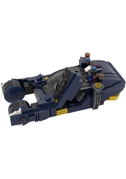 Klasik Sci Fi Film Blade Runner Spinner Uçan Teknik Araba Yapı Taşları Şehir Aerocar Modeli Tuğla Oyuncaklar Hediye | Bloklar (Yurt Dışından)