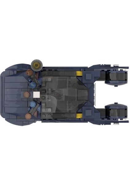Klasik Sci Fi Film Blade Runner Spinner Uçan Teknik Araba Yapı Taşları Şehir Aerocar Modeli Tuğla Oyuncaklar Hediye | Bloklar (Yurt Dışından)