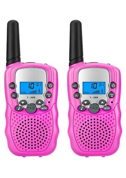 Çocuklar Walkie-Talkies, 3 Km Açık Kablosuz Sohbet (Mavi) (Yurt Dışından)