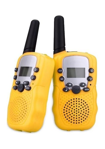 Çocuklar Walkie-Talkies, 3 Km Açık Kablosuz Sohbet (Mavi) (Yurt Dışından)