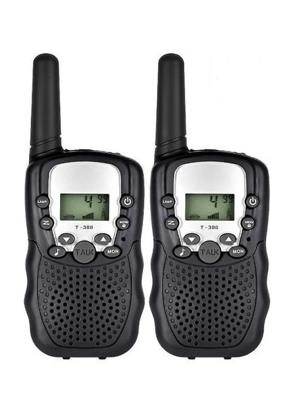 Çocuklar Walkie-Talkies, 3 Km Açık Kablosuz Sohbet (Mavi) (Yurt Dışından)