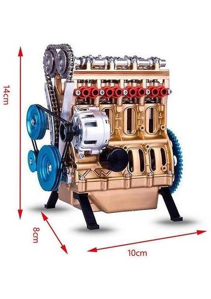 Motor Model Araba Motor Model Kiti Dekor Yapı Seti (Yurt Dışından)