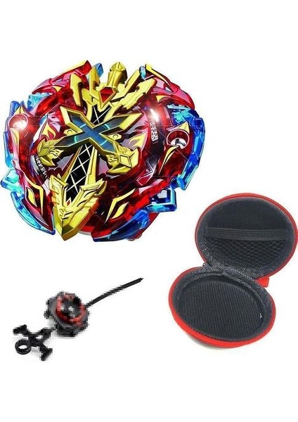 5 + Beyblade Burst Kıvılcım Turbo B48 Launcher, Metal Üst Gyro Blade Blade Iplik Mücadele Oyuncaklar (B150) (Yurt Dışından)