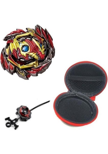 5 + Beyblade Burst Kıvılcım Turbo B48 Launcher, Metal Üst Gyro Blade Blade Iplik Mücadele Oyuncaklar (B150) (Yurt Dışından)