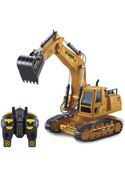 1/18 Rc Araba Kontrol Uzaktan Ekskavatör 2.4g Radyo Kontrollü Araba Caterpillar Traktör Modeli Mühendislik Binası Inşaat Oyuncakları | Rc Kamyonlar (Yurt Dışından)