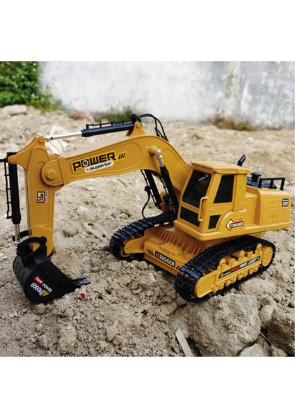 1/18 Rc Araba Kontrol Uzaktan Ekskavatör 2.4g Radyo Kontrollü Araba Caterpillar Traktör Modeli Mühendislik Binası Inşaat Oyuncakları | Rc Kamyonlar (Yurt Dışından)