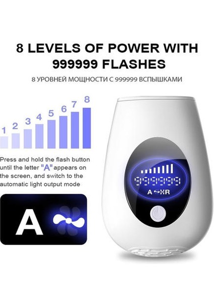 Yeni 999999 Flaşlar Lazer Epilatör Kalıcı Ipl Photopilator Epilasyon Depiladora Ağrısız Elektrik Epilatör (Yurt Dışından) fırsatları