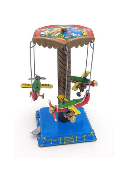 Vintage Retro Koleksiyon Dönen Uçak Teneke Oyuncaklar Klasik Clockwork Rüzgar Dekorasyon Teneke Oyuncak Yetişkin Çocuklar Için Koleksiyon Hediye | Rüzgar Up Oyuncaklar (Yurt Dışından)