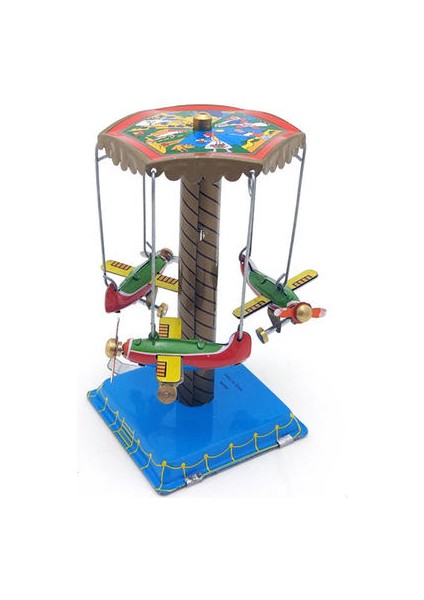 Vintage Retro Koleksiyon Dönen Uçak Teneke Oyuncaklar Klasik Clockwork Rüzgar Dekorasyon Teneke Oyuncak Yetişkin Çocuklar Için Koleksiyon Hediye | Rüzgar Up Oyuncaklar (Yurt Dışından)