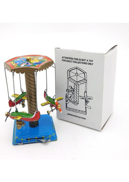 Vintage Retro Koleksiyon Dönen Uçak Teneke Oyuncaklar Klasik Clockwork Rüzgar Dekorasyon Teneke Oyuncak Yetişkin Çocuklar Için Koleksiyon Hediye | Rüzgar Up Oyuncaklar (Yurt Dışından)