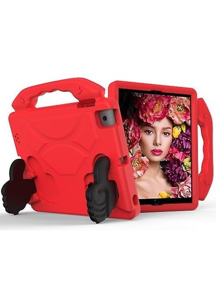 Ipad 4/3/2 Eva Için Başparmak Braketi ile Düz Düşme Önleyici Koruyucu Kabuk (Yurt Dışından)
