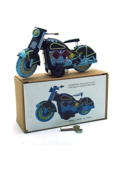 Yetişkin Koleksiyonu Retro Wind Up Oyuncak Metal Teneke Motosiklet Modeli Mekanik Oyuncak Clockwork Oyuncak Rakamlar Modeli Çocuklar Hediye | Rüzgar Up Oyuncaklar (Yurt Dışından) modelleri