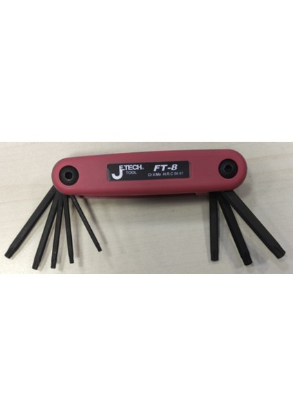 8 Parça Çakı Tipi Torx Alyan Takımı