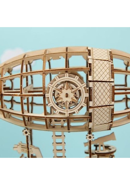 Robotime 3D Ahşap Bulmaca Oyunları Montaj Modeli Zeplin Oyuncaklar Çocuklar Için & Amp;yetişkin Doğum Günü Hediyesi | Model Yapı Aracı Setleri (Yurt Dışından)