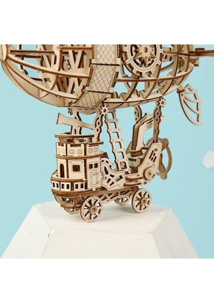 Robotime 3D Ahşap Bulmaca Oyunları Montaj Modeli Zeplin Oyuncaklar Çocuklar Için & Amp;yetişkin Doğum Günü Hediyesi | Model Yapı Aracı Setleri (Yurt Dışından)