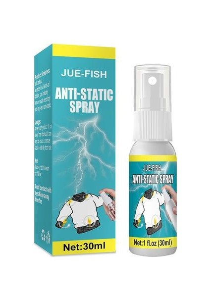 Anti-Statik Sprey Anında Giysiler Statik Sarılma Sökücü Statik Şoku Ortadan Kaldırır (Yurt Dışından)