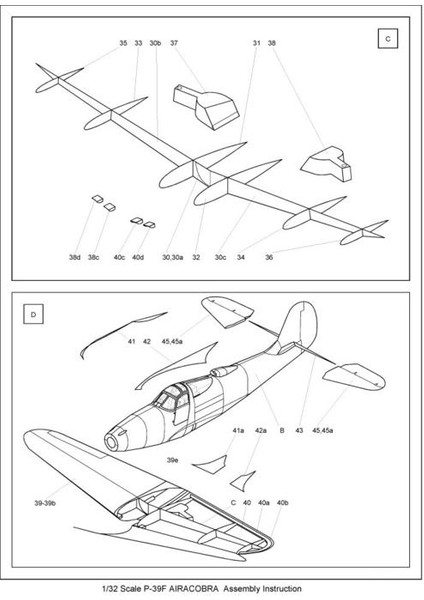 Dıy 1:32 P 39 Q 25 Airacobra Fighter Uçak Uçak Kağıt Modeli Monte El Çalışma 3D Bulmaca Oyunu Çocuk Oyuncak | Uçak Kağıt Modeli | Kağıt Modelaircraft Kağıt (Yurt Dışından)