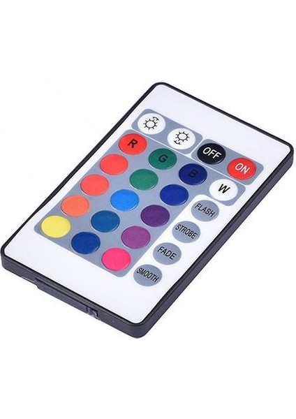 Rgb 10-Led Dalgıç Su Geçirmez Doğum Günü Düğün Parti Işık Uzaktan Kumanda (Yurt Dışından)