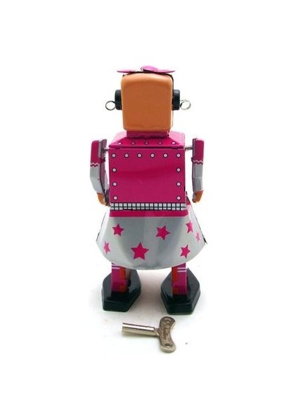 Robot Koleksiyonu Teneke Oyuncaklar Klasik Clockwork Rüzgar Up Robot Modeli Kalay Oyuncaklar Yetişkin Çocuklar Için Kolay Hediye | Rüzgar Up Oyuncaklar (Yurt Dışından)