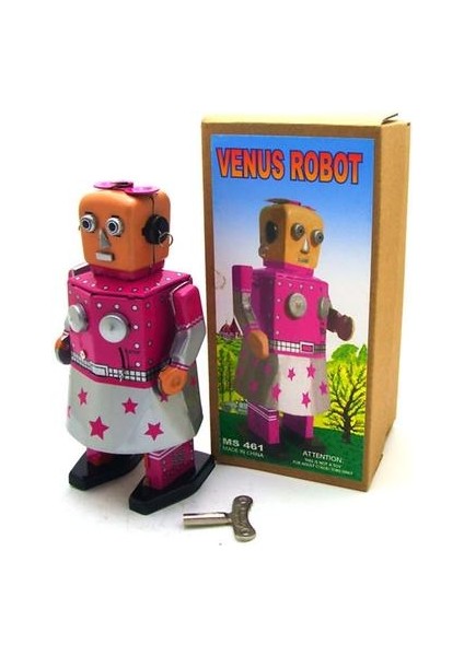 Robot Koleksiyonu Teneke Oyuncaklar Klasik Clockwork Rüzgar Up Robot Modeli Kalay Oyuncaklar Yetişkin Çocuklar Için Kolay Hediye | Rüzgar Up Oyuncaklar (Yurt Dışından)