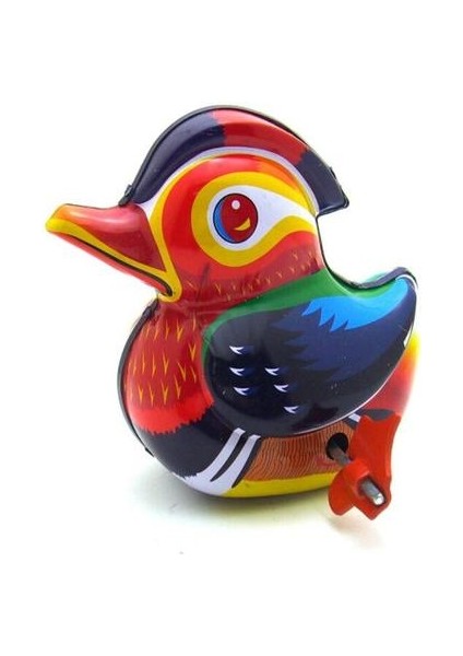 Klasik Clockwork Wind Up Teneke Oyuncak Antik Tarzı Mandarin Ördek Rüzgar Up Oyuncaklar Iron Metal Modelleri Yetişkin Çocuklar Için Koleksiyon Hediye | Rüzgar Up Oyuncaklar (Yurt Dışından)