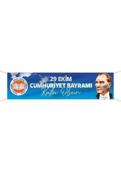 29 Ekim Cumhuriyet Bayramı Pankartı - 002