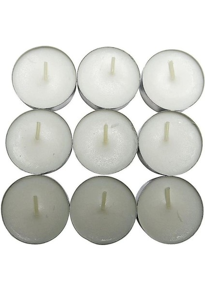 Kokusuz Küçük Renkli Mum 16 Lı Tealight Mum Dekoratif Mum