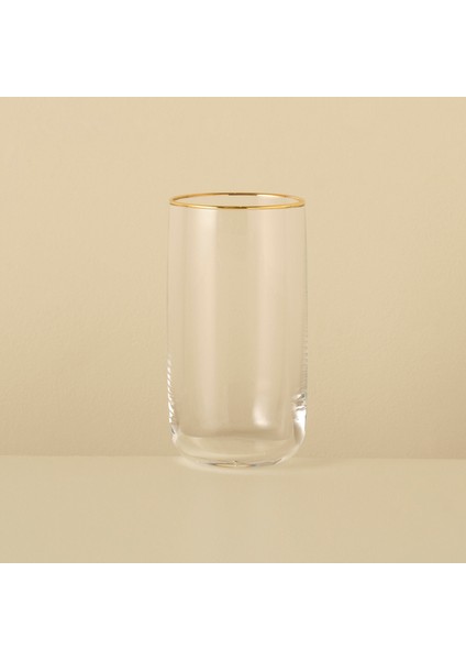 Premium Meşrubat Bardağı 6'lı Gold (365 Cc)