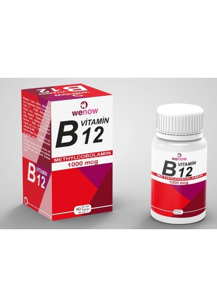 B12 Vitamin Methylcobalamin 90 Tablet