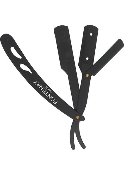 Kapaklı Jilet Takılabilir Çelik Sakal Usturası - Paslanmaz Mat Siyah modelleri