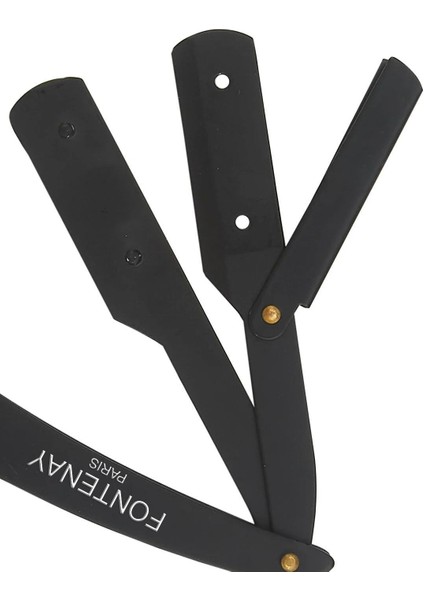 Kapaklı Jilet Takılabilir Çelik Sakal Usturası - Paslanmaz Mat Siyah fırsatları