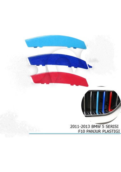 Araca Özel Bmw 5 Serisi 2011 - 2013 F10 Panjur Plastiği / Ön Böbrek Plastiği