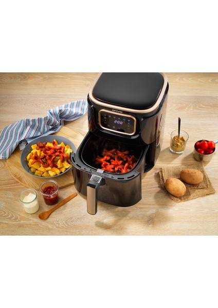 Airfryer 5.5 Lt Gold