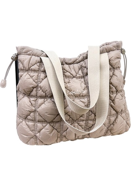 Kış Kadın Büyük Kapasiteli Tek Omuz Bulut Yumuşak Ipli Çok Yönlü Kadın Çanta (Yurt Dışından)