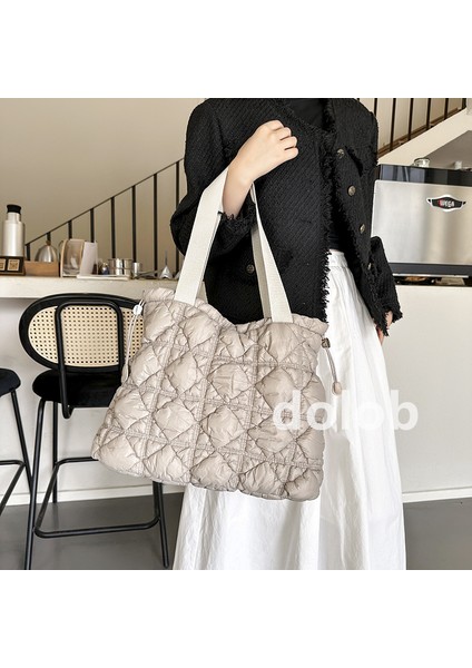 Kış Kadın Büyük Kapasiteli Tek Omuz Bulut Yumuşak Ipli Çok Yönlü Kadın Çanta (Yurt Dışından) fiyatları