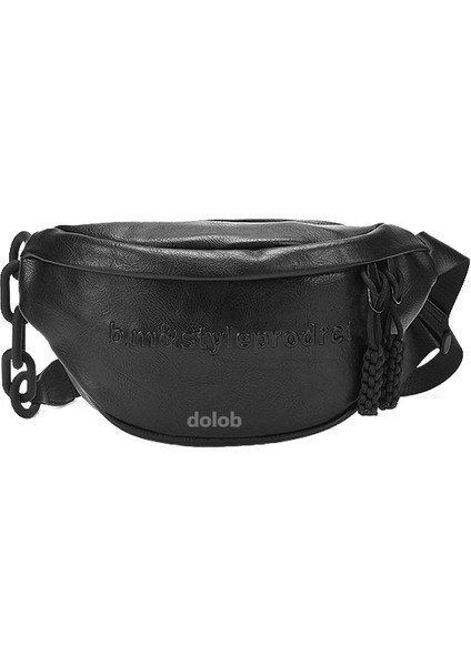 Kadın 2022 Akrilik Zincir Ekleme Bel Erkekler Kadın Göğüs Çiftler Tek Omuz Crossbody Göğüs Omuz Çantasısı (Yurt Dışından)