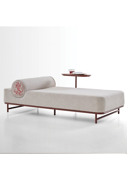 Bloomset Daybed Line, Keten - Bej/kum