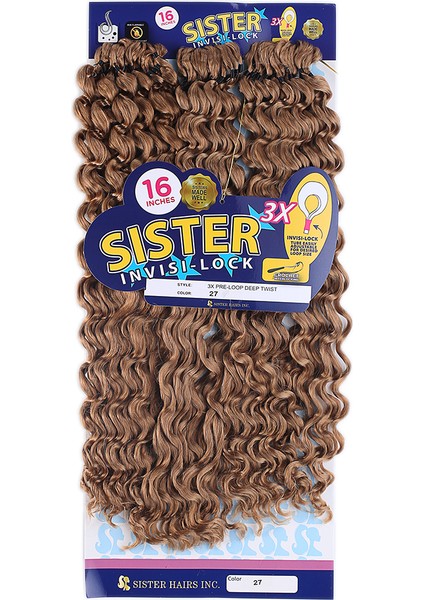 Sister Afro Dalgası Saç - Karamel 27 fiyatları